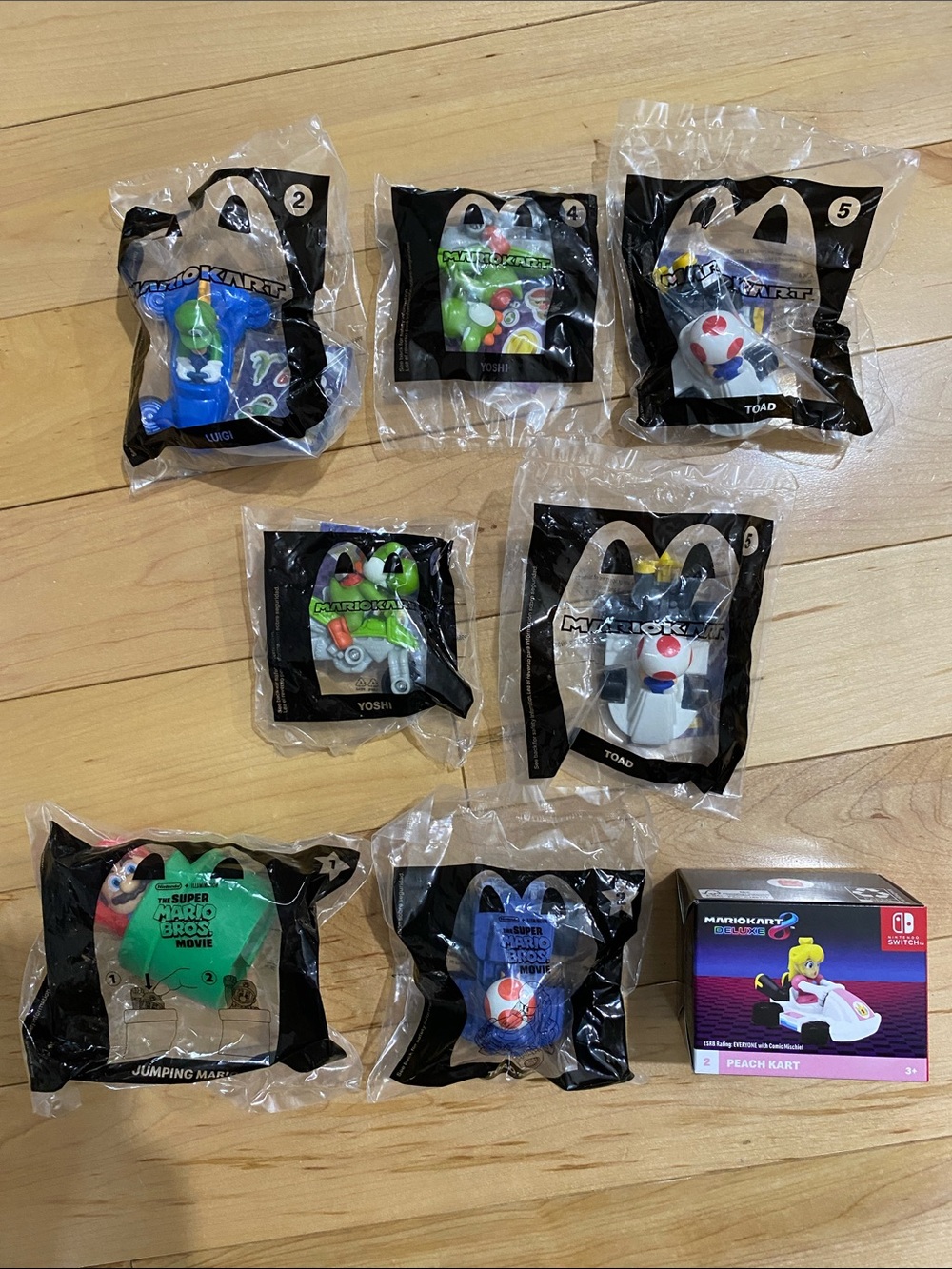McDonald’s Happy Meal Toys - Mario Kart - Super Mario Bros. Movie - Mario Kart